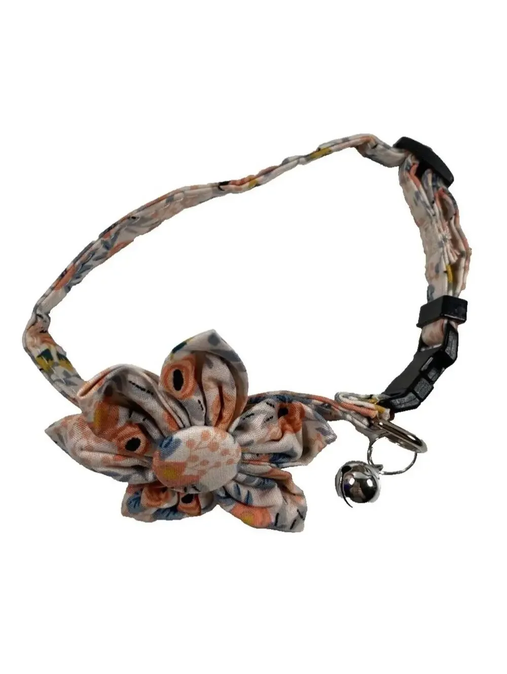 Dog Collar Adjustable Floral Design New Durable Comfortable